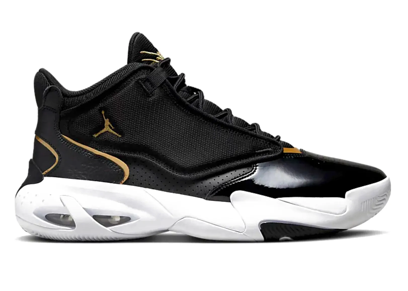 Jordan Max Aura 4 Black Gold