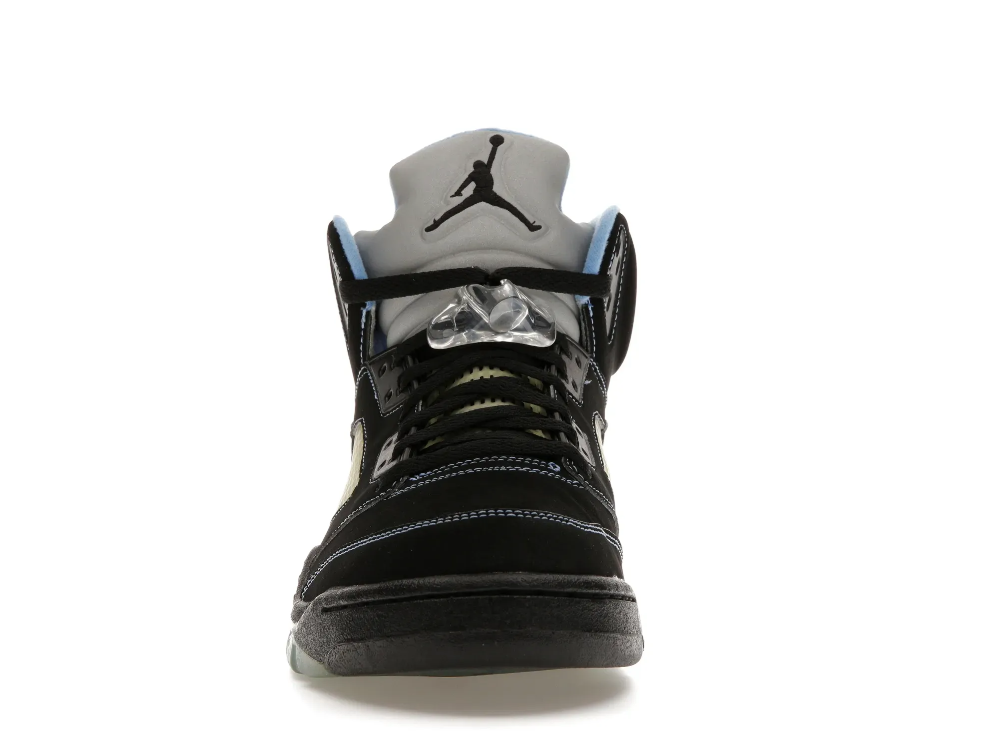 Фото № 2 с приближением к товару «‎Jordan 5 Retro Black/University Blue»