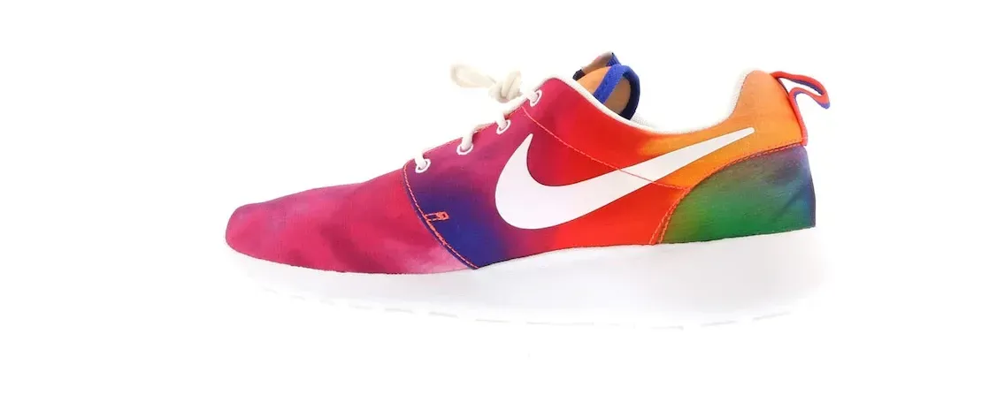 Фото № 3 с приближением к товару «‎Nike Roshe Run Tie Dye Rainbow»