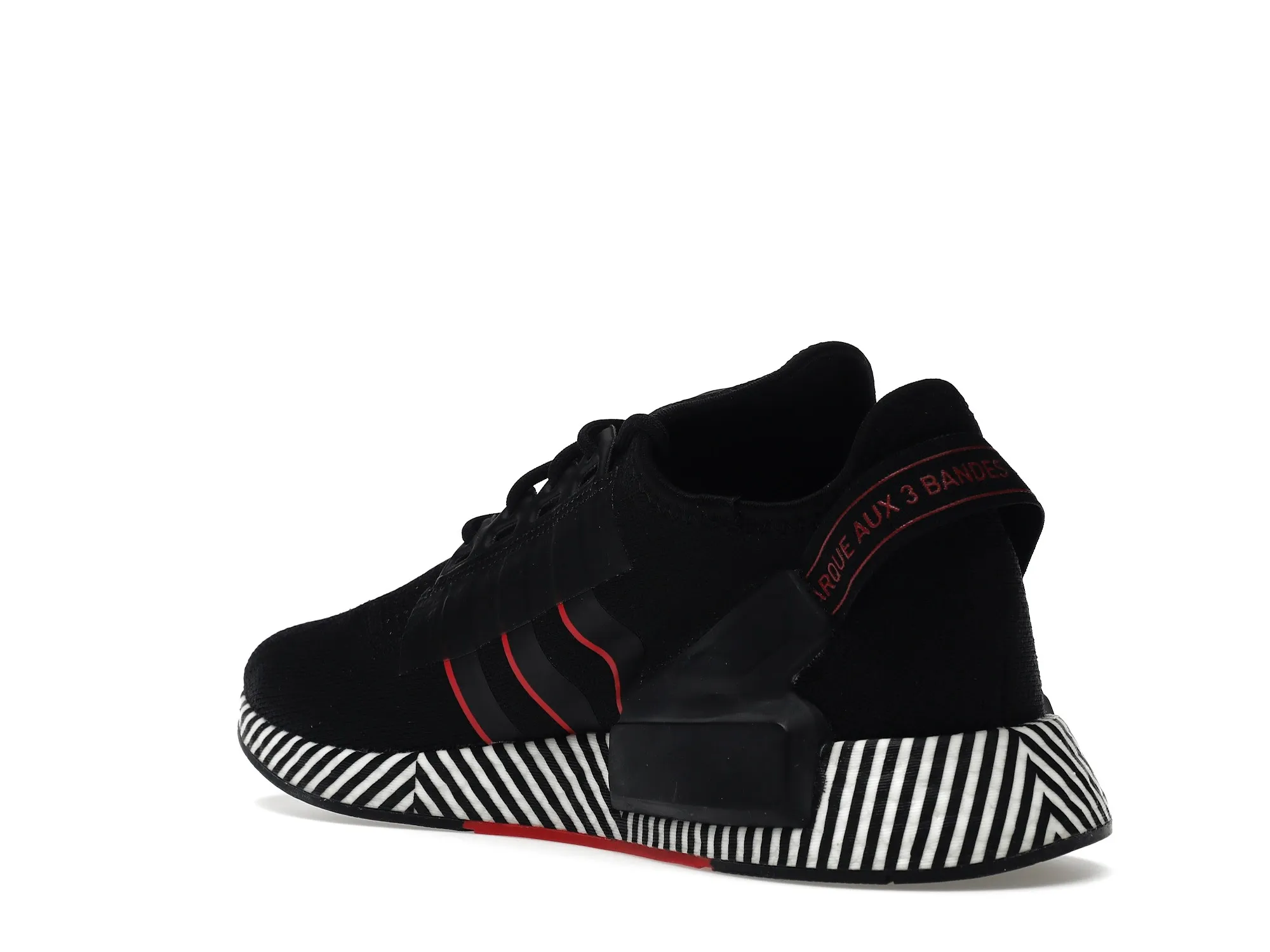 Фото № 6 с приближением к товару «‎adidas NMD R1 V2 Dazzle Camo Black»