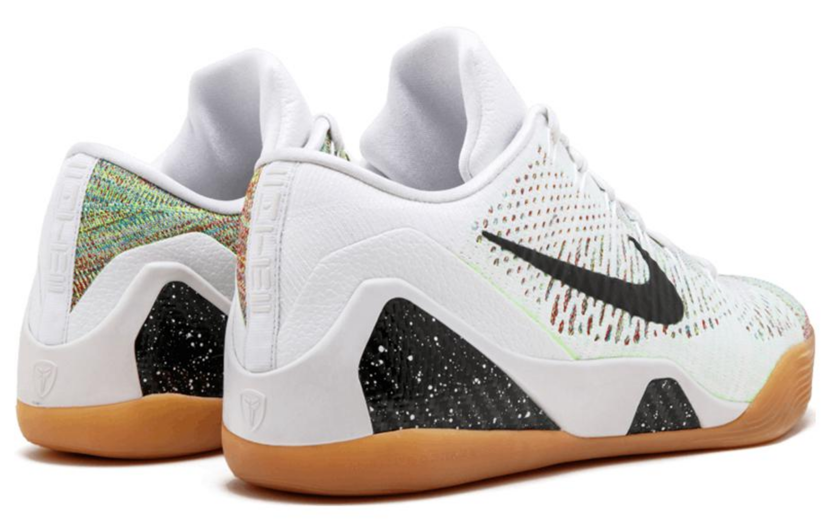 Фото № 3 с приближением к товару «‎Nike Kobe 9 Elite Premium Low HTM Milan White Multi-Color»