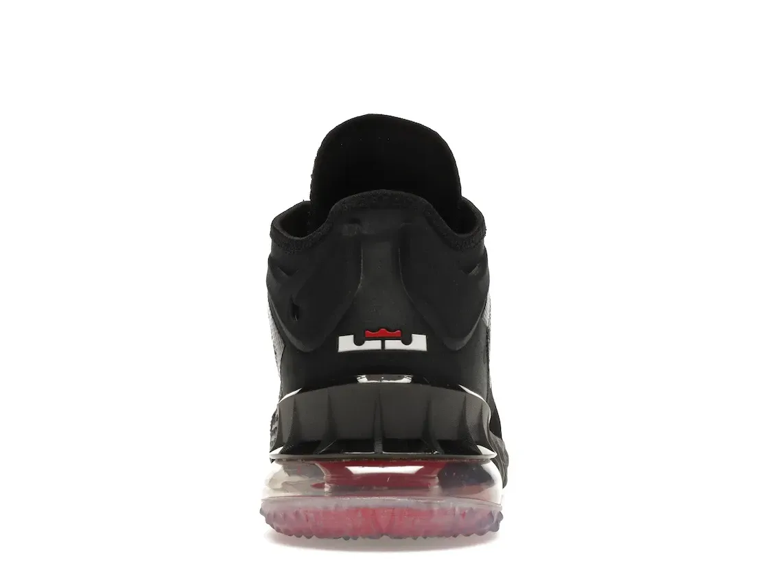 Фото № 4 с приближением к товару «‎Nike LeBron 18 Low Black Red»