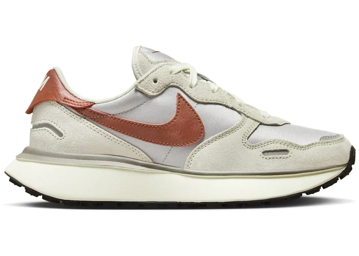 Фото № 1 с приближением к товару «‎Nike Phoenix Waffle Light Bone Rugged Orange »