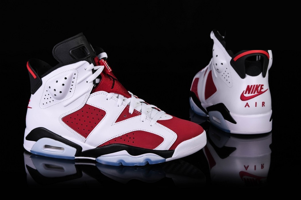 Фото № 2 с приближением к товару «‎Nike Air Jordan 6 Retro Carmine »