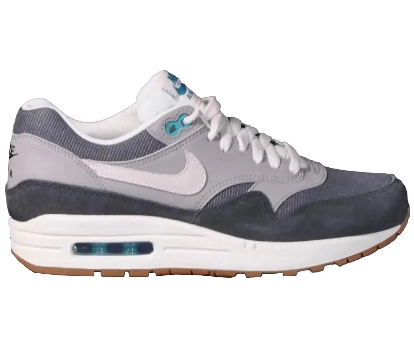Фото № 1 с приближением к товару «‎Nike Air Max 1 VNTG Grey Dark Grey Gum »