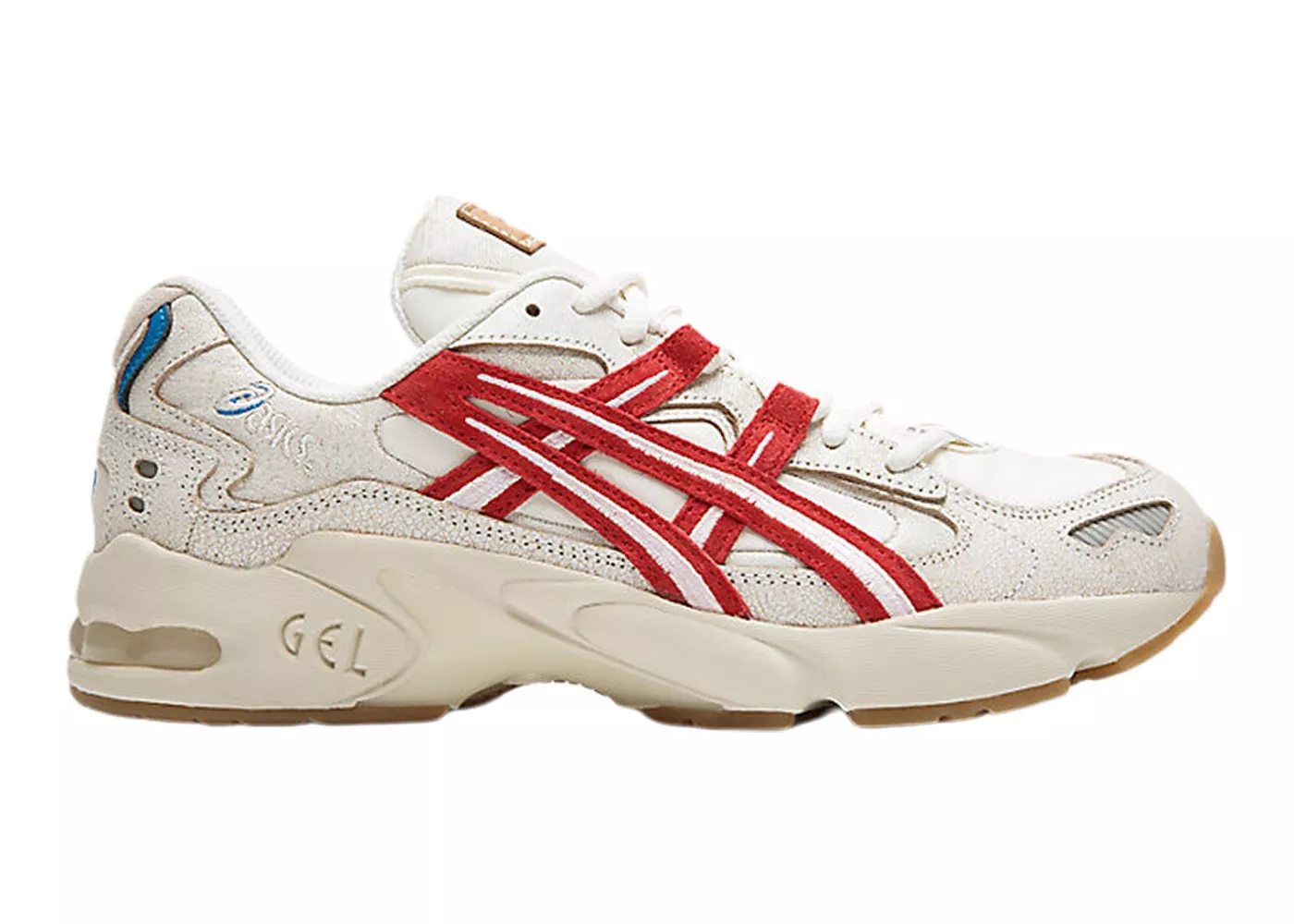 Фото № 1 с приближением к товару «‎ASICS Gel-Kayano 5 OG Retro Tokyo Pack White Classic Red»