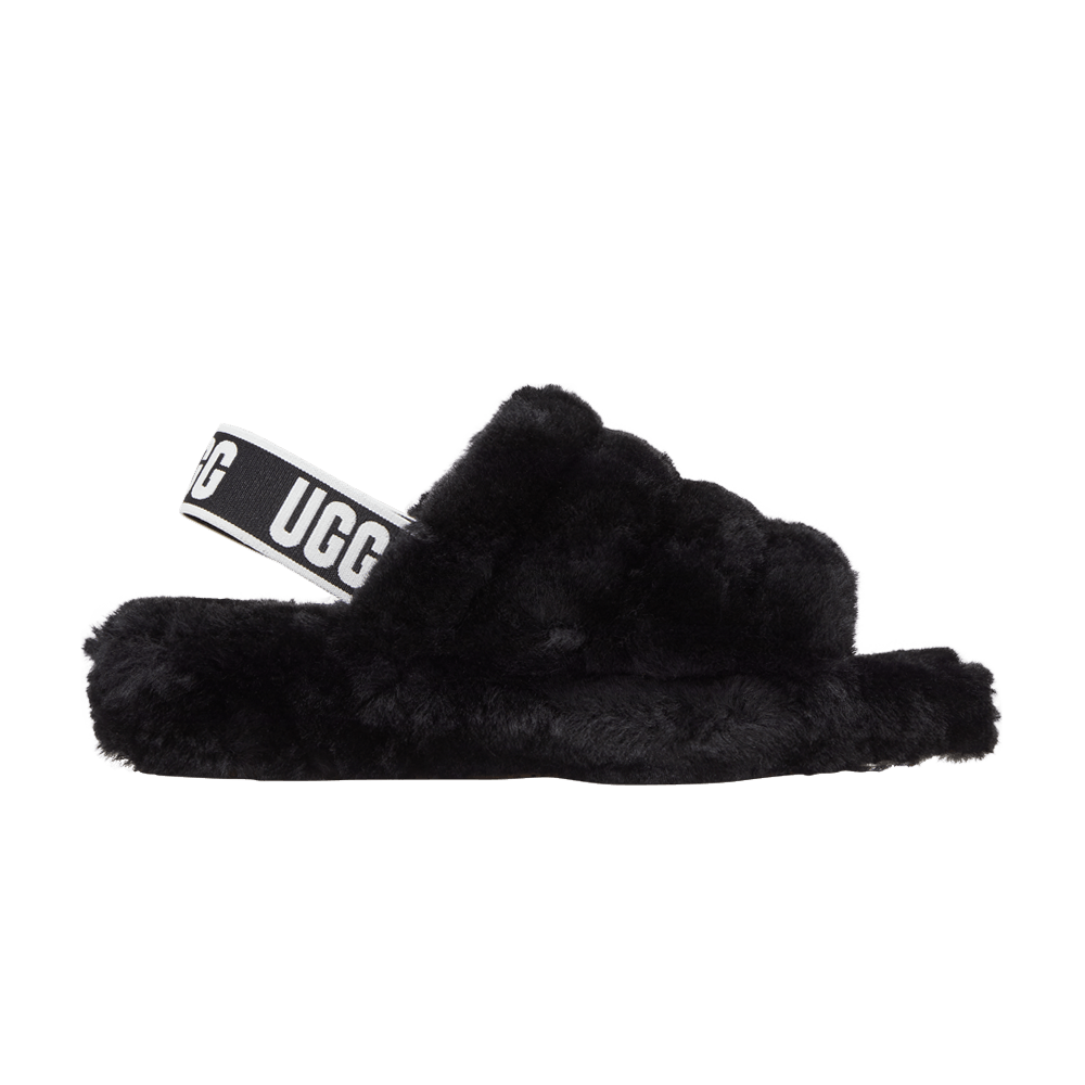 UGG Women's Fluff Yeah Slide Black