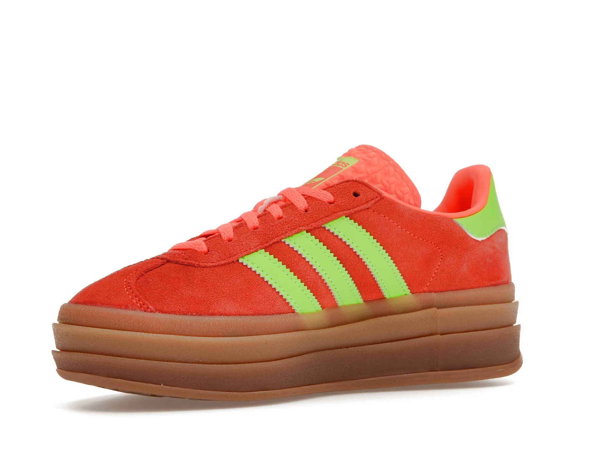 Фото № 3 с приближением к товару «‎adidas Gazelle Bold Solar Orange Solar Green »