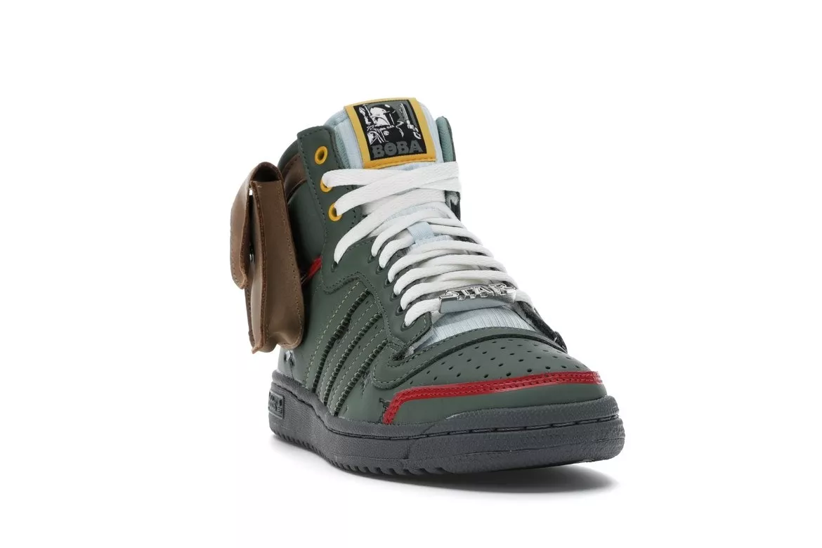 Фото № 3 с приближением к товару «‎adidas Top Ten Hi Star Wars Boba Fett»