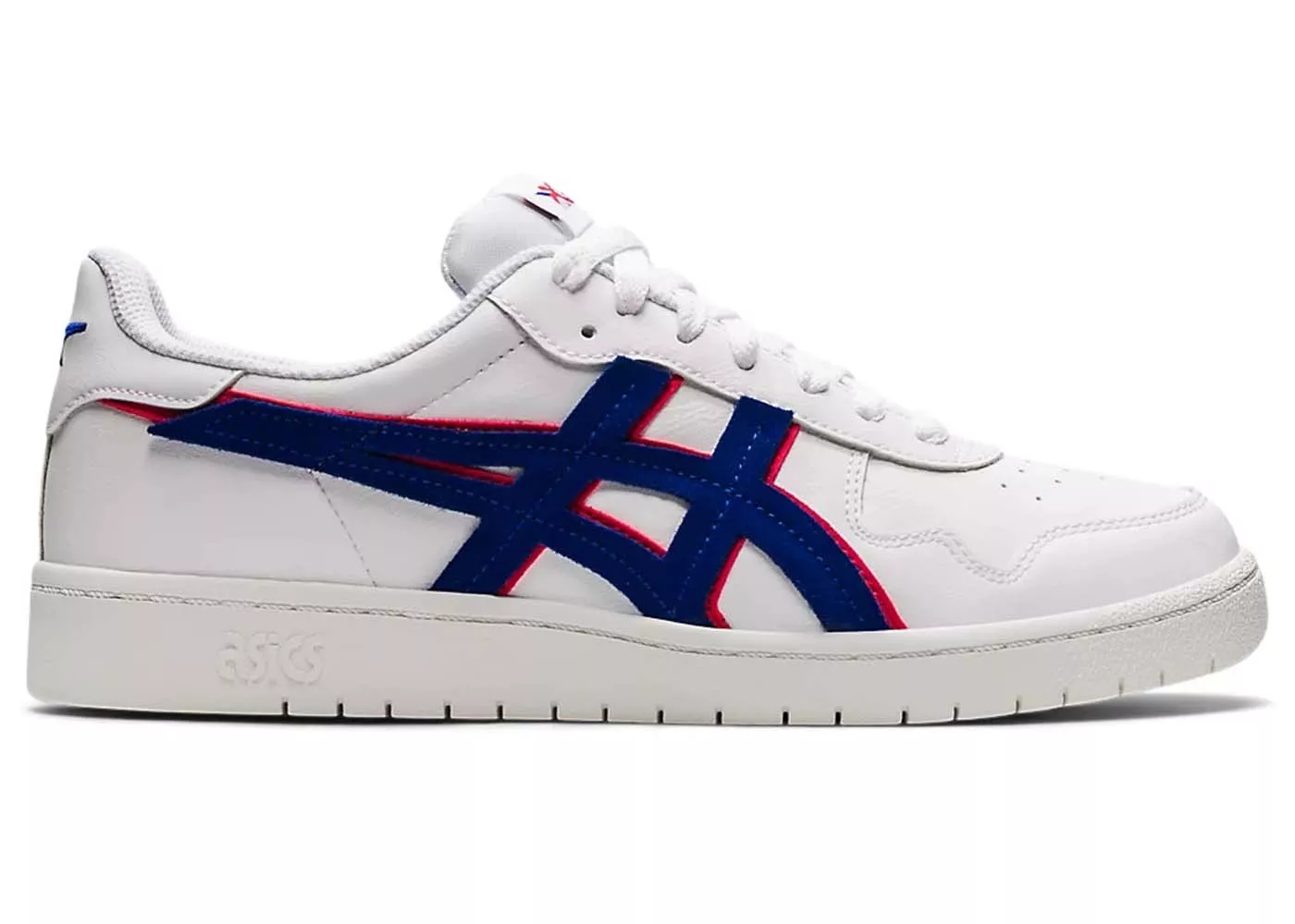 Фото № 1 с приближением к товару «‎ASICS Japan S White Monaco Blue Red»