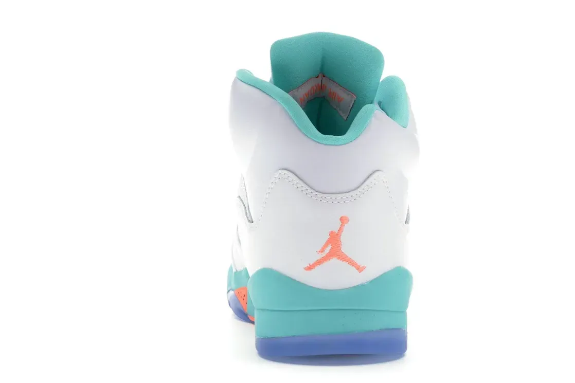 Фото № 4 с приближением к товару «‎Jordan 5 Retro Light Aqua »