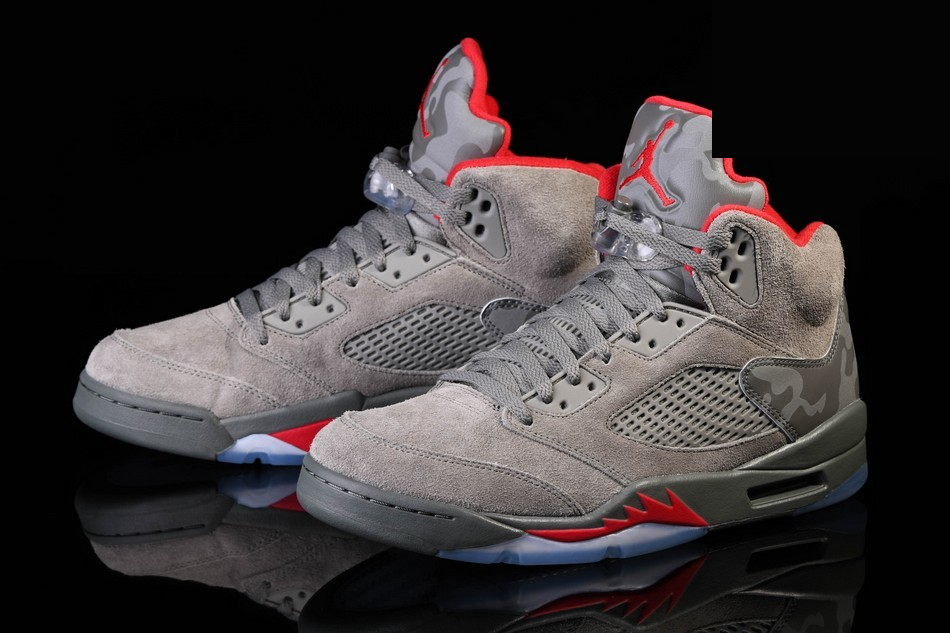 Фото № 1 с приближением к товару «‎Nike Air Jordan 5 Retro Camo BG »