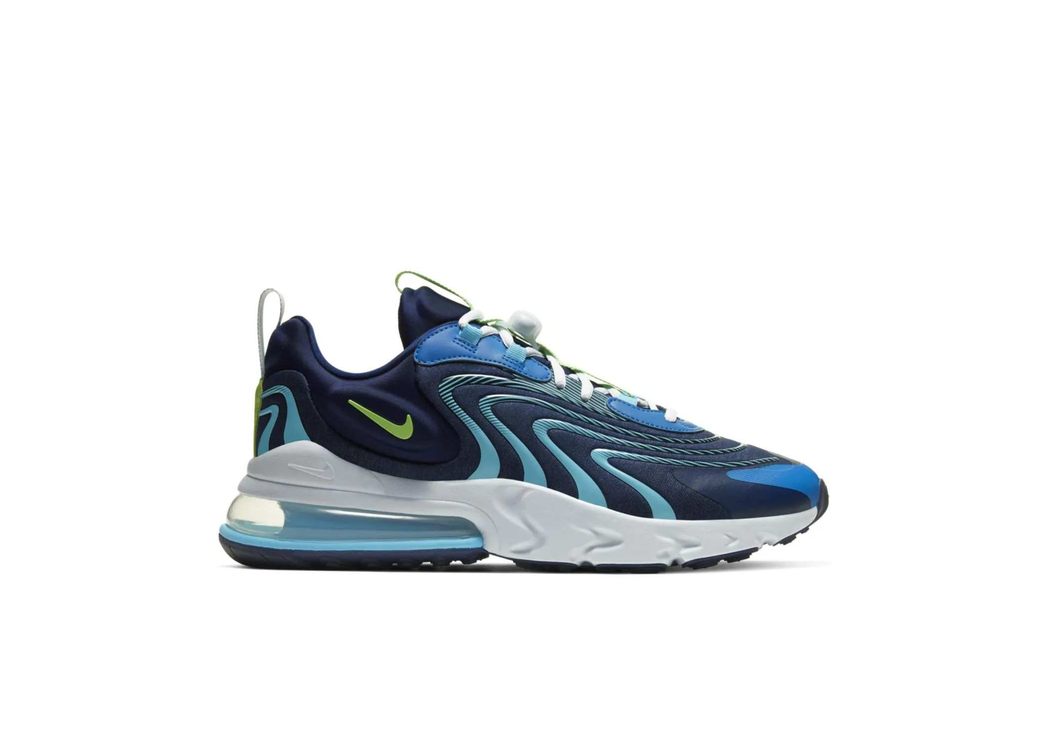 Фото № 1 с приближением к товару «‎Nike Air Max 270 React ENG Blackened Blue»