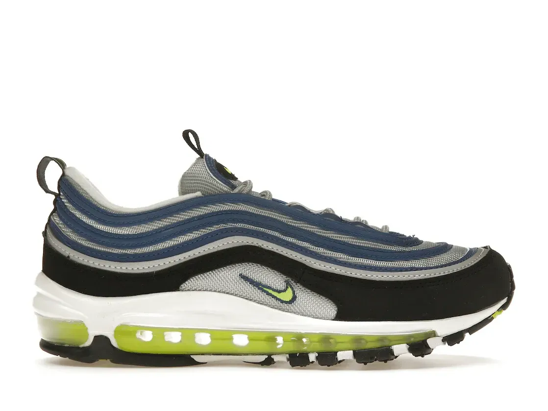 Фото № 1 с приближением к товару «‎Nike Air Max 97 OG Atlantic Blue Voltage Yellow »
