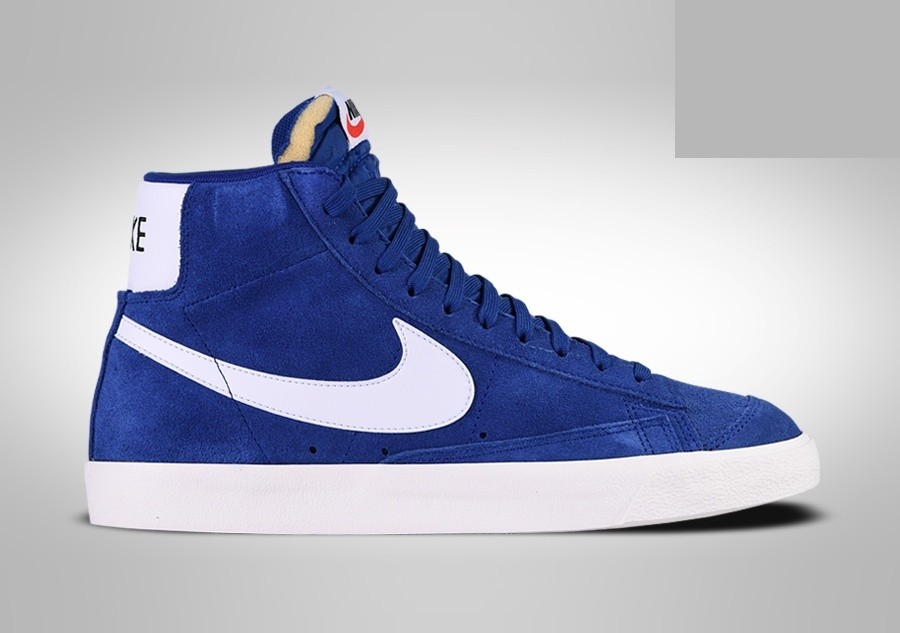 Фото № 1 с приближением к товару «‎Nike Blazer Mid '77 Suede BlueWhite»