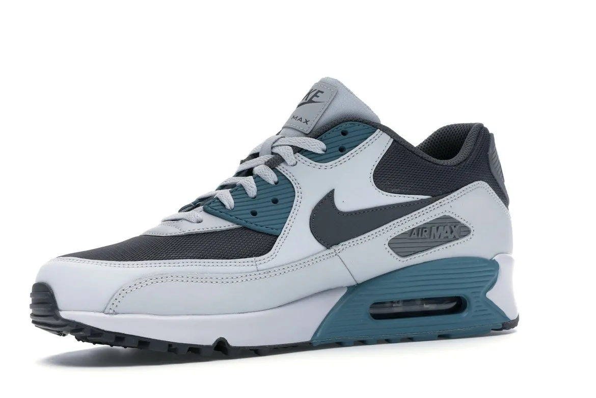 Фото № 2 с приближением к товару «‎Nike Air Max 90 Pure Platinum Noise Aqua»