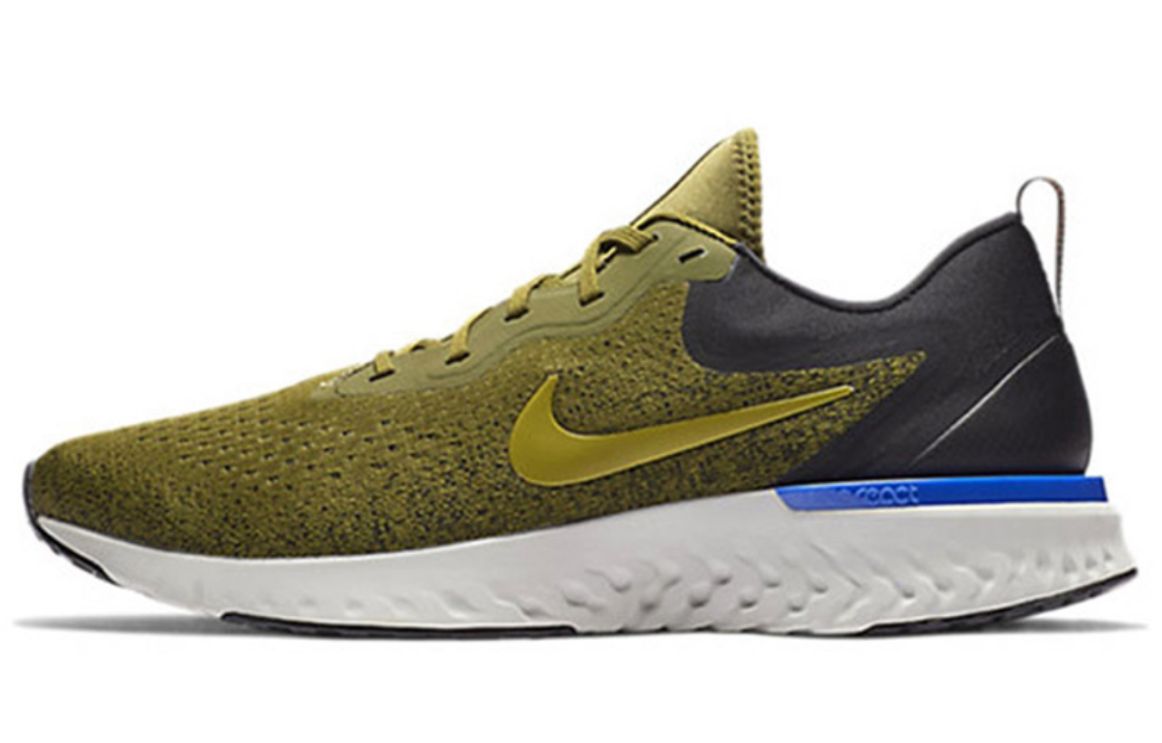 Фото № 1 с приближением к товару «‎Nike Odyssey React Low-Top Running Shoes Green»