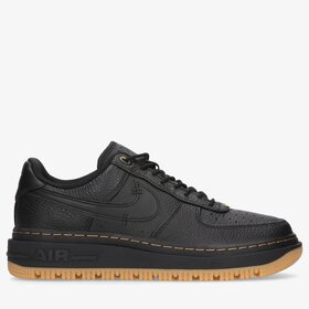 Nike Air Force 1 Luxe Skate Shoes Black Gum DB4109 001