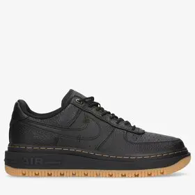 Nike Air Force 1 Luxe Skate Shoes Black Gum