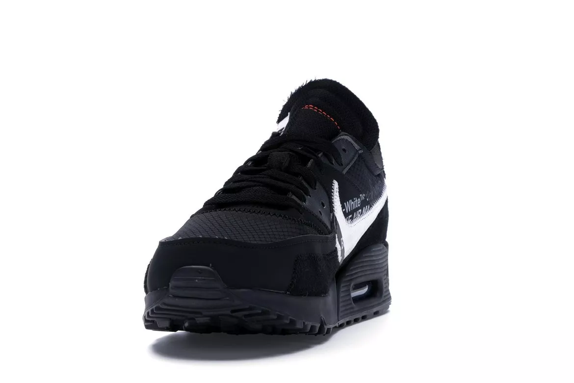 Фото № 6 с приближением к товару «‎Nike Air Max 90 Off-White Black»