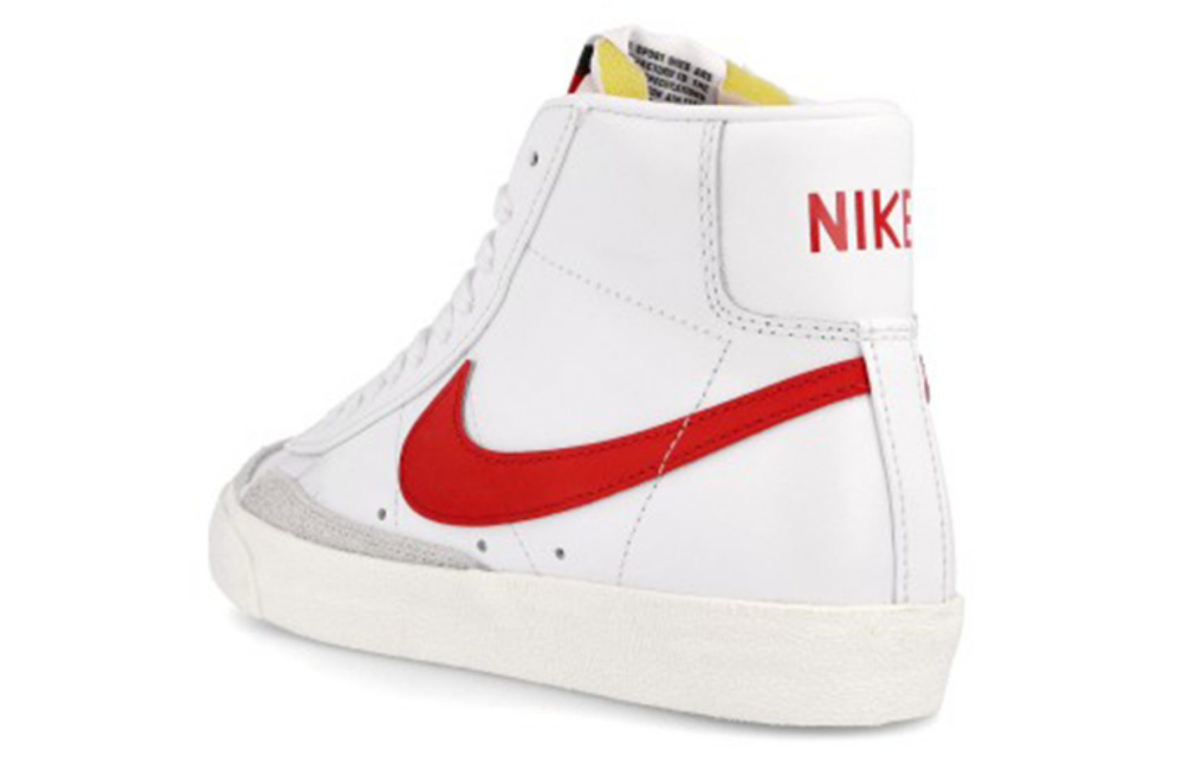 Фото № 4 с приближением к товару «‎Nike Blazer Mid 77 Habanero Red WhiteHabanero RedSail»