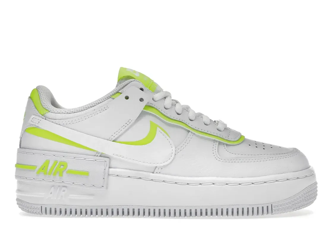 Фото № 1 с приближением к товару «‎Nike Air Force 1 Low Shadow White Lemon »