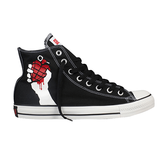 Фото № 1 с приближением к товару «‎Green Day x Converse Chuck Taylor All Star Hi American Idiot»