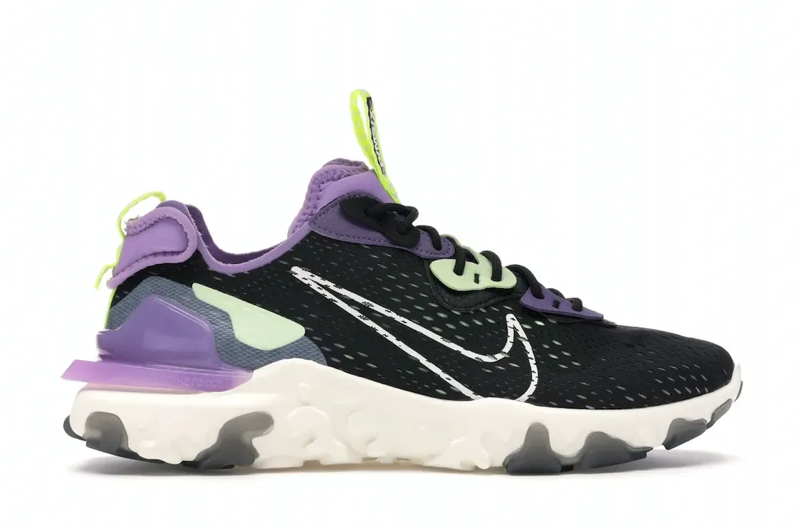 Фото № 1 с приближением к товару «‎Nike React Vision Gravity Purple Volt»