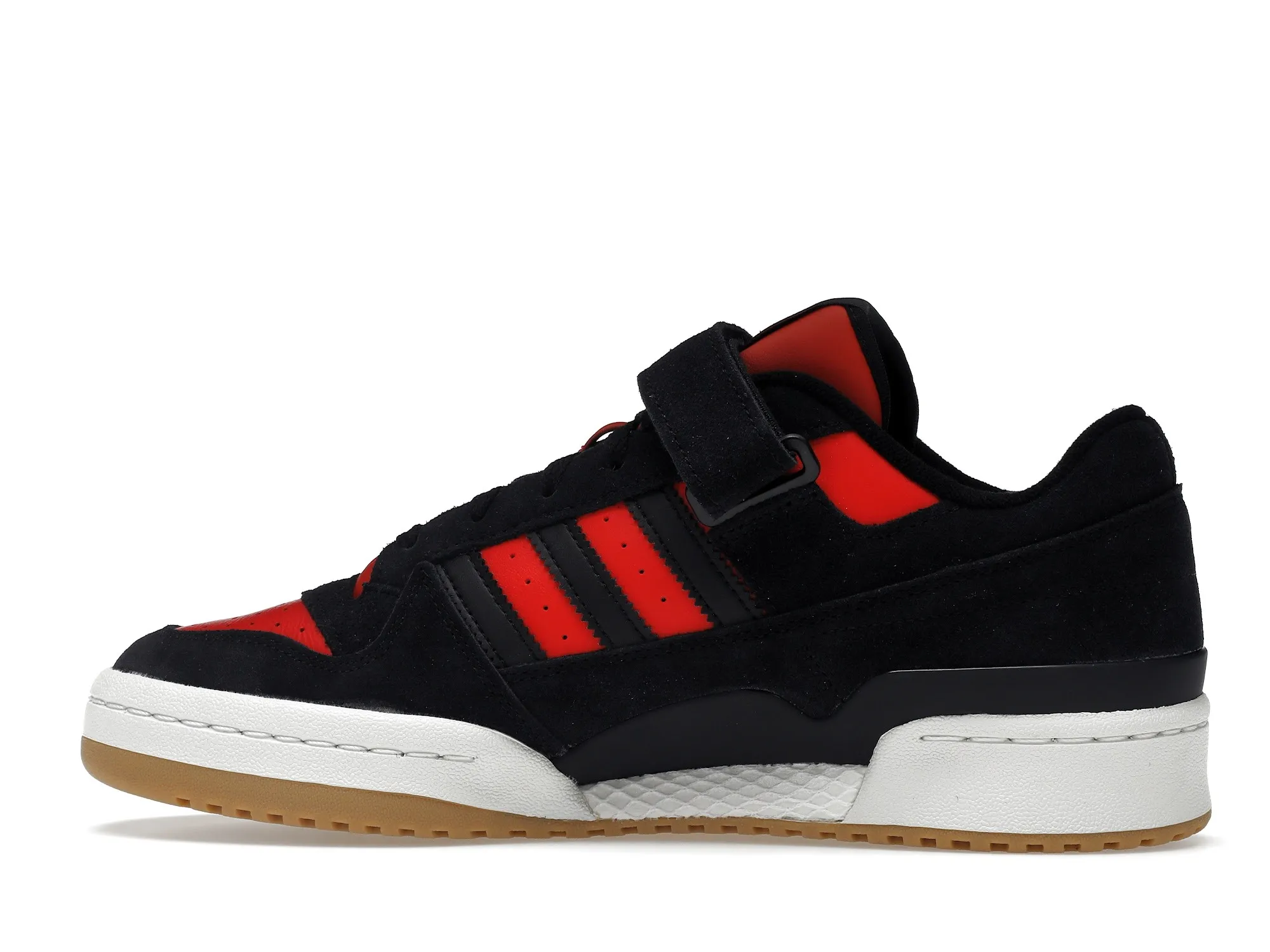 Фото № 5 с приближением к товару «‎adidas Forum Low Core Black Core Black Vivid Red»