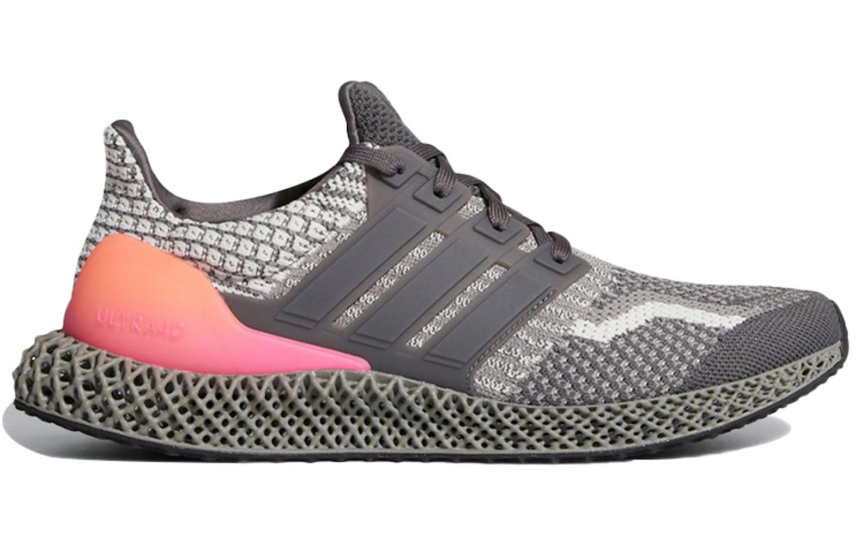 Фото № 2 с приближением к товару «‎adidas Ultra 4D 5.0 GreyPink»