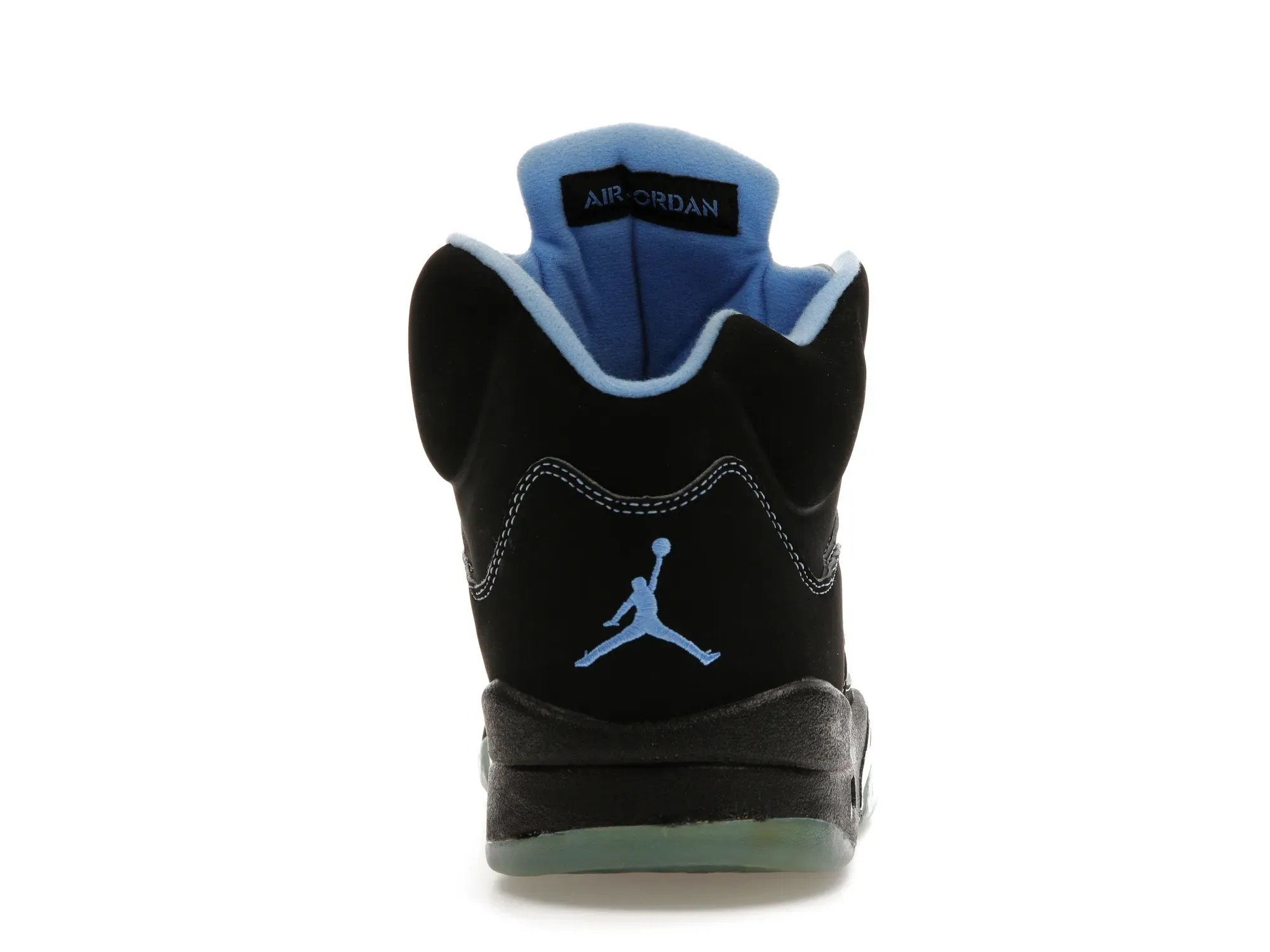 Фото № 4 с приближением к товару «‎Jordan 5 Retro Black/University Blue»
