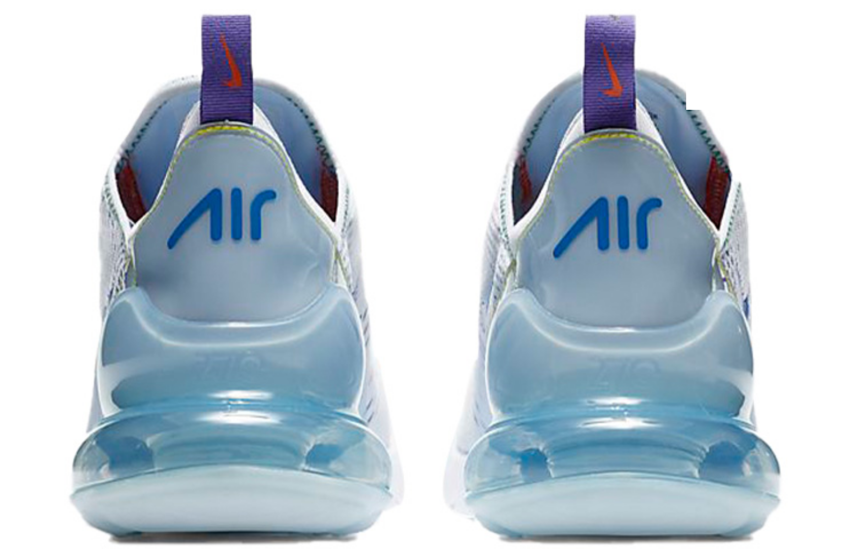 Фото № 4 с приближением к товару «‎Nike Air Max 270 BlueWhite»