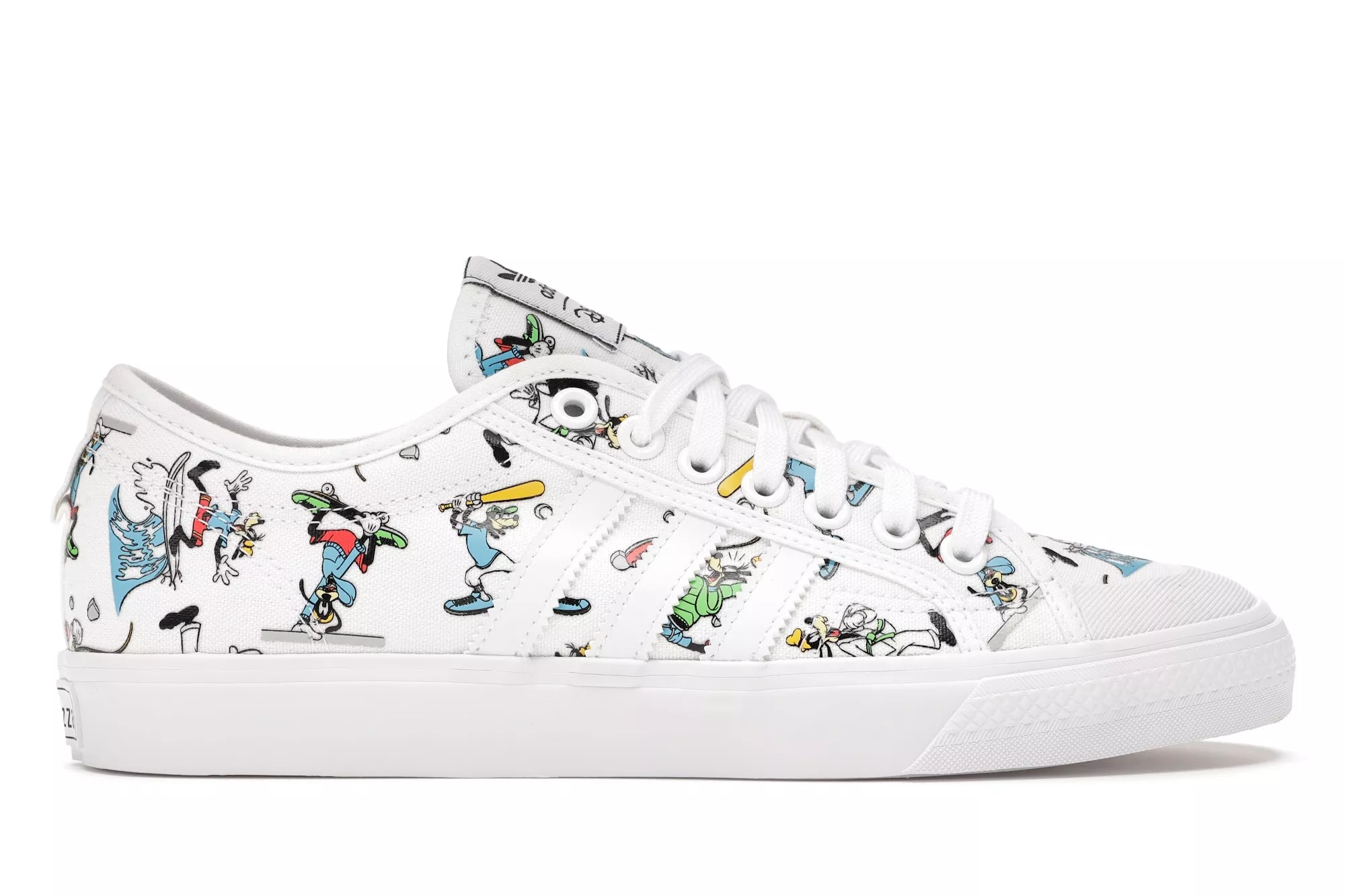 Фото № 1 с приближением к товару «‎adidas Nizza Disney Sport Goofy White»
