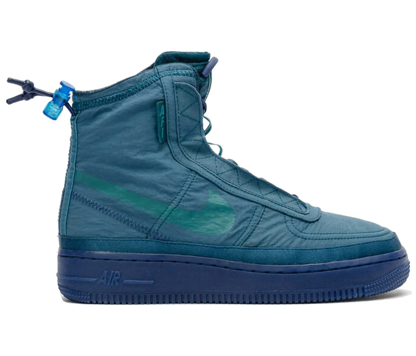 Фото № 1 с приближением к товару «‎Nike Air Force 1 Shell Midnight Turquoise »