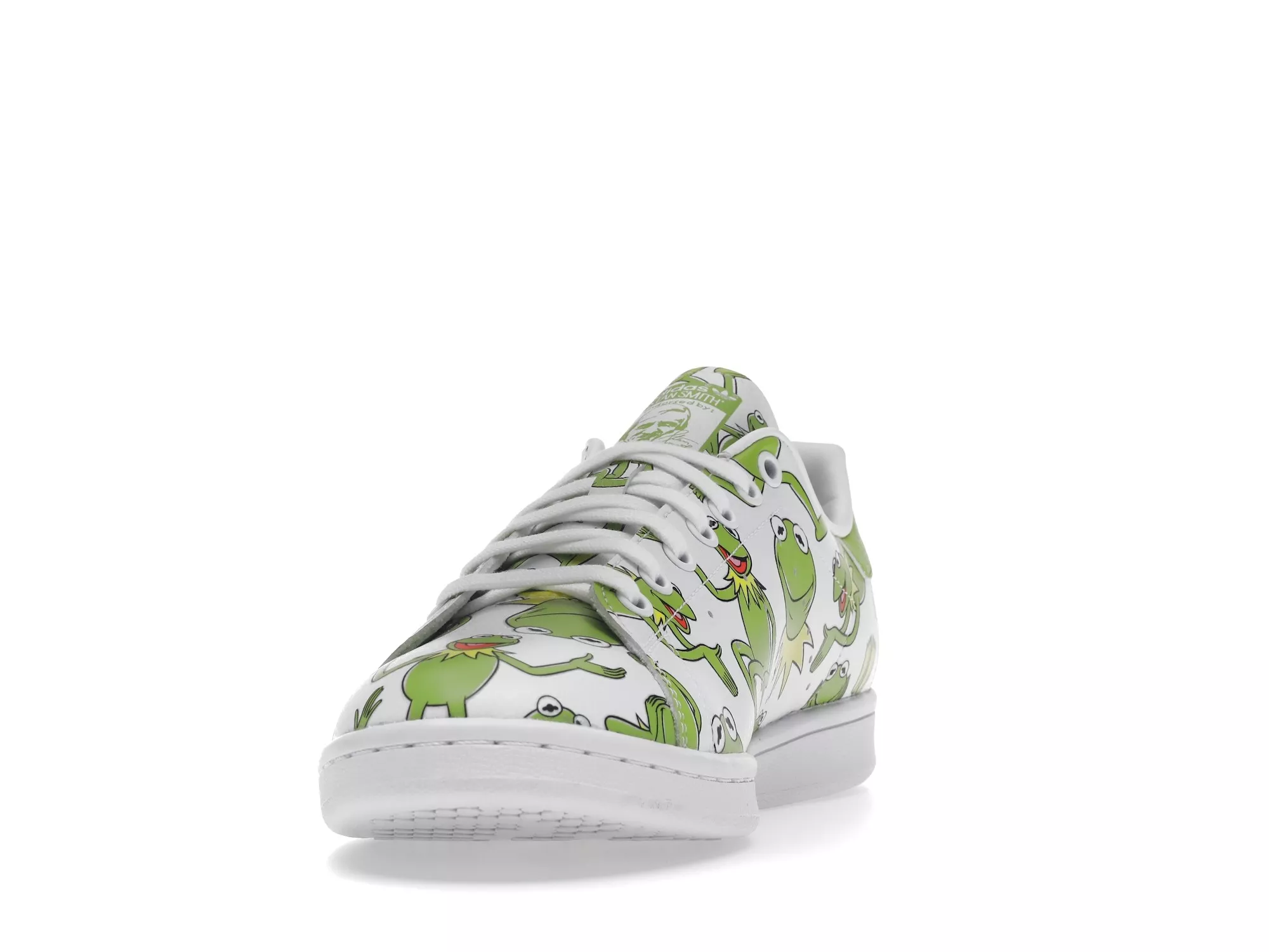 Фото № 5 с приближением к товару «‎adidas Stan Smith Kermit The Frog Print»