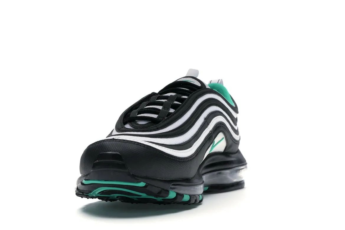 Фото № 2 с приближением к товару «‎Nike Air Max 97 Black Clear Emerald»