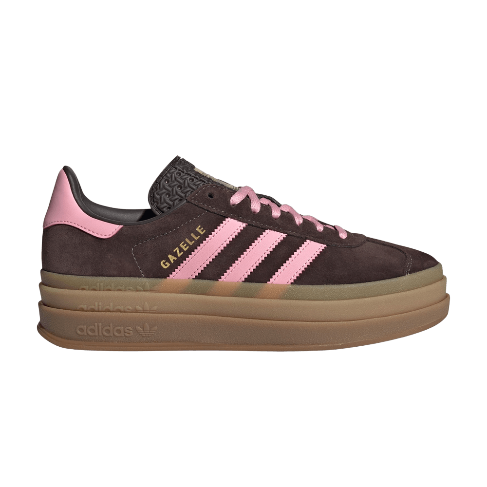 adidas Women's Gazelle Bold Aurora Coffee Light Pink