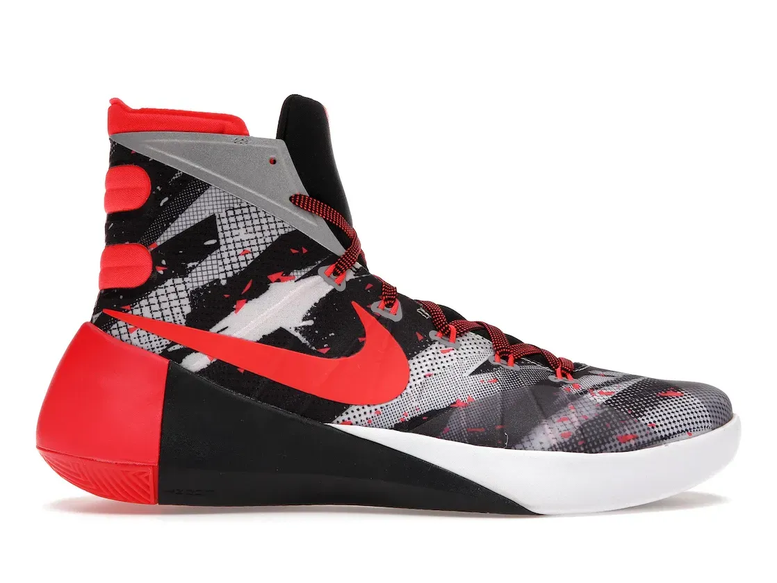 Фото № 1 с приближением к товару «‎Nike Hyperdunk 2015 White Bright Crimson Black»