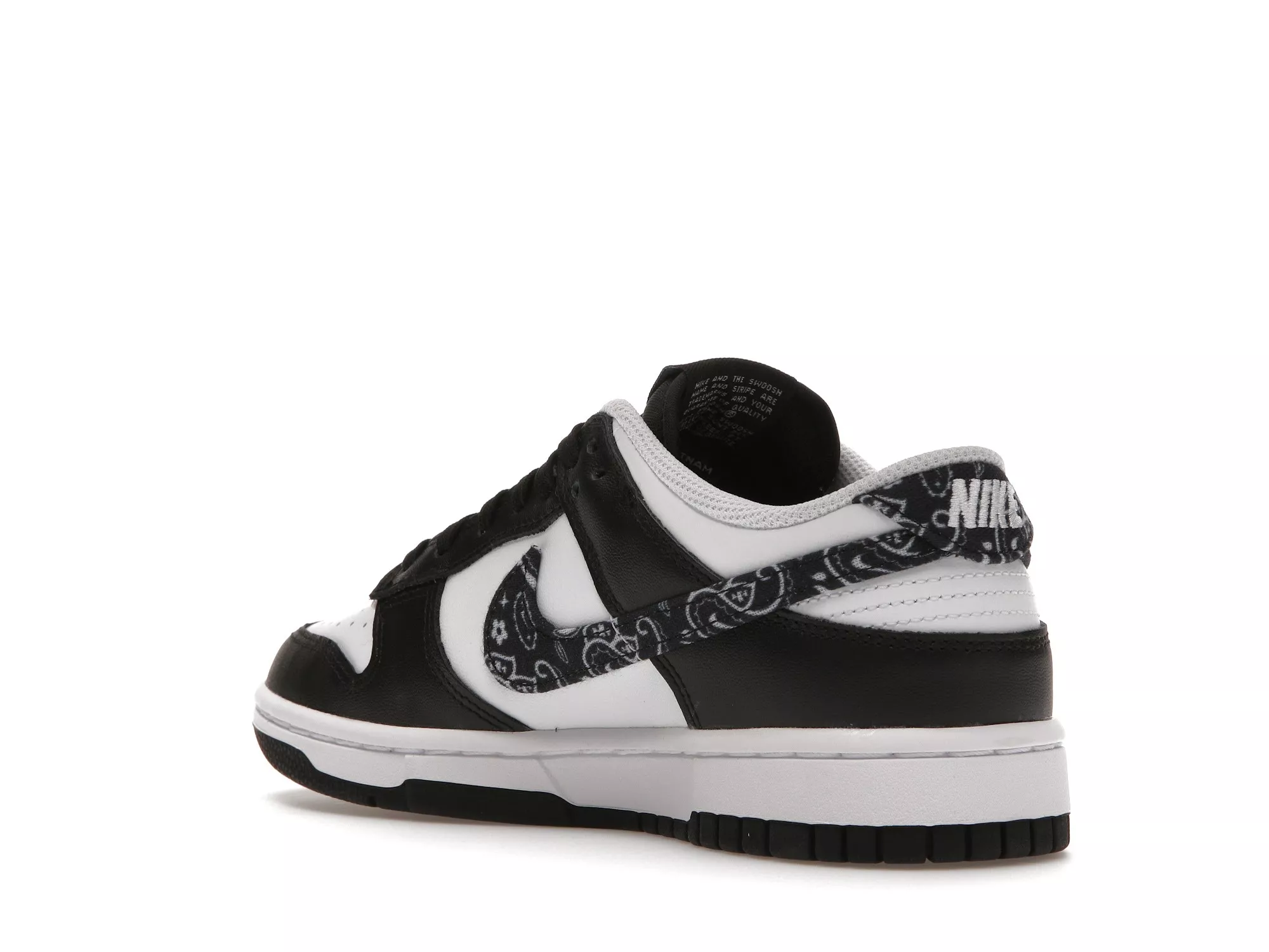 Фото № 5 с приближением к товару «‎Nike Dunk Low Essential Paisley Pack Black »