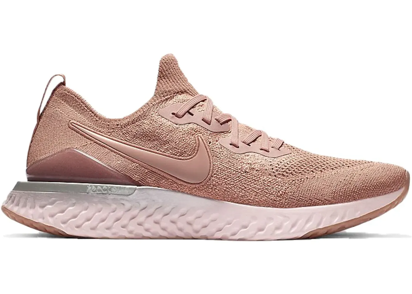 Фото № 1 с приближением к товару «‎Nike Epic React Flyknit 2 Rose Gold»