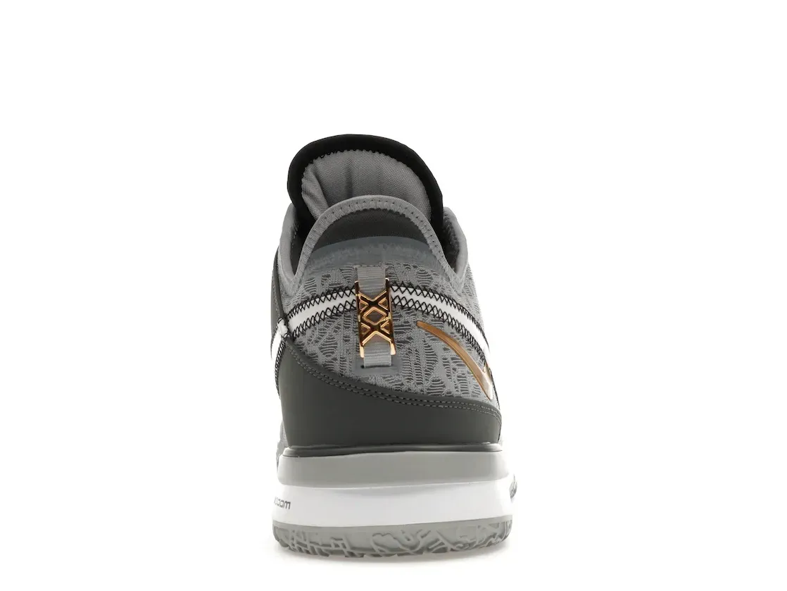 Фото № 4 с приближением к товару «‎Nike Zoom LeBron NXXT Gen Wolf Grey Metallic Gold»