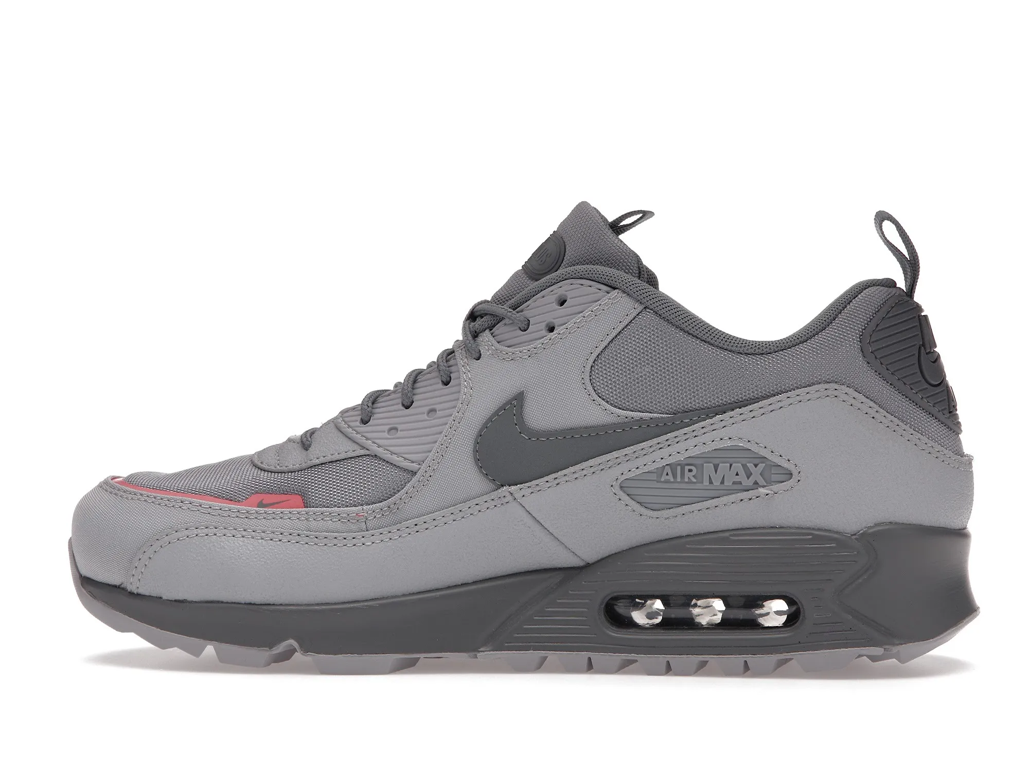 Фото № 5 с приближением к товару «‎Nike Air Max 90 Surplus Wolf Grey Pink Salt»
