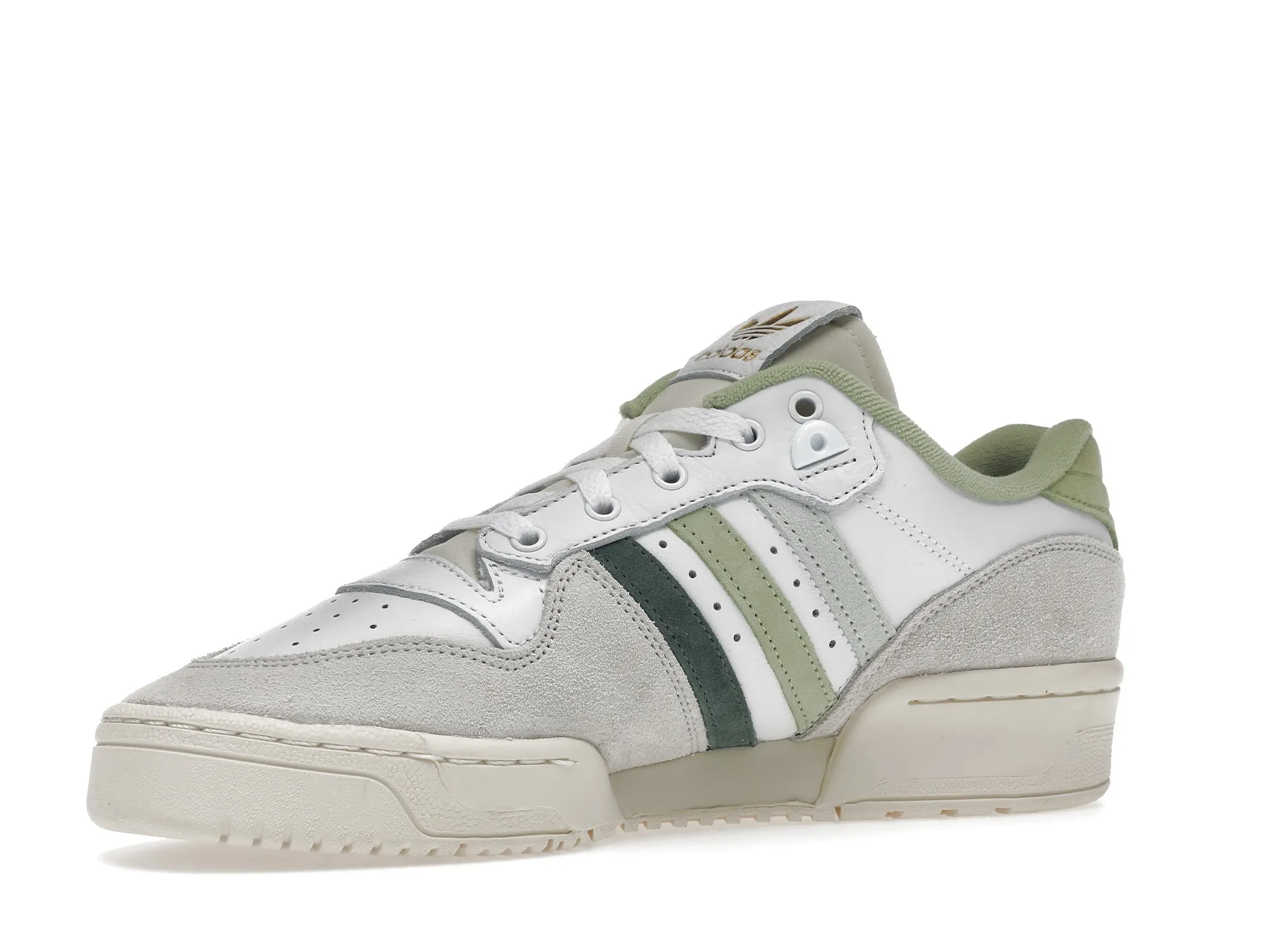 Фото № 3 с приближением к товару «‎adidas Rivalry Low Footwear White Linen Green»