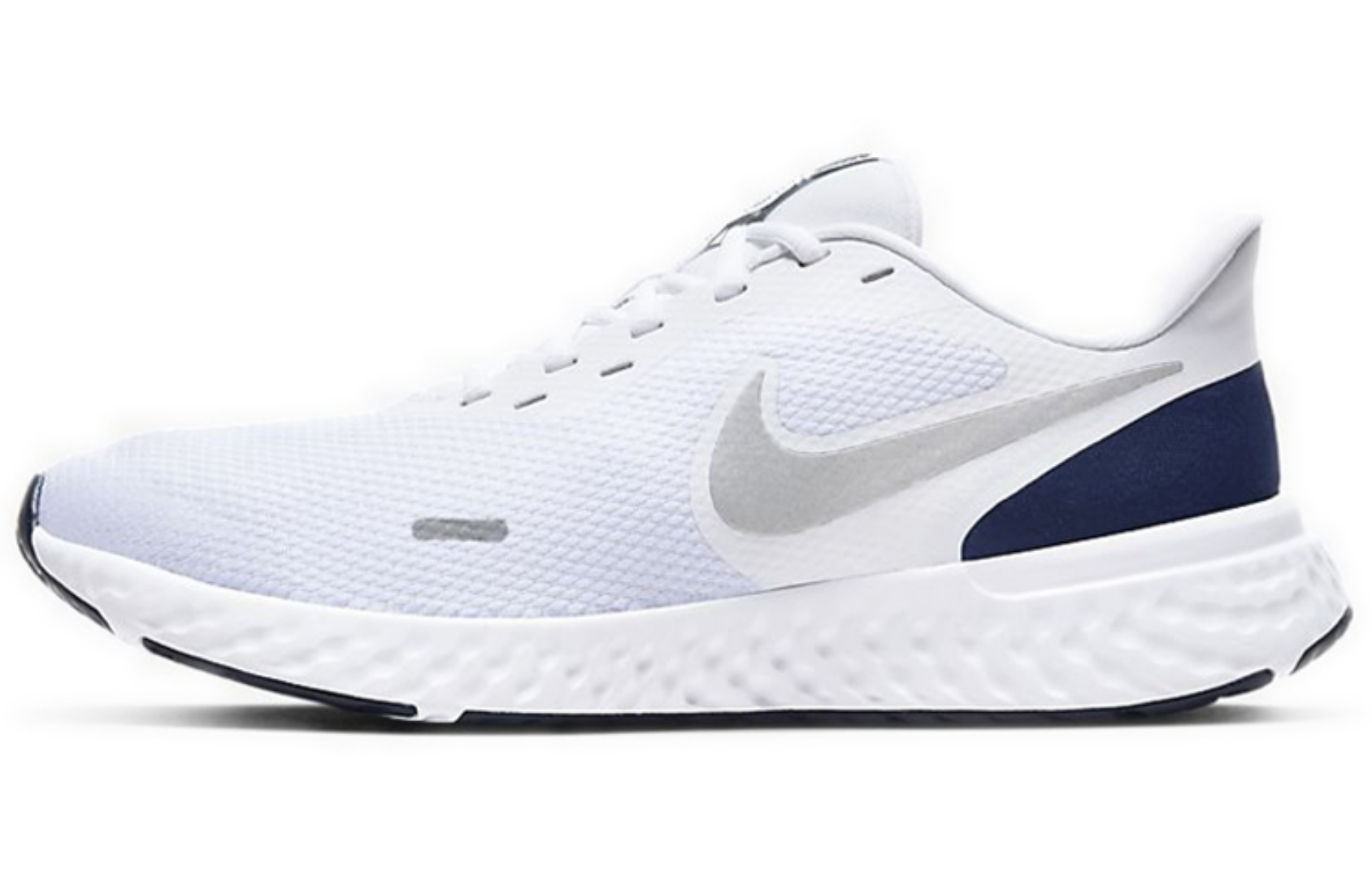 Фото № 1 с приближением к товару «‎ Nike REVOLUTION 5 Running shoes WhiteSilver»