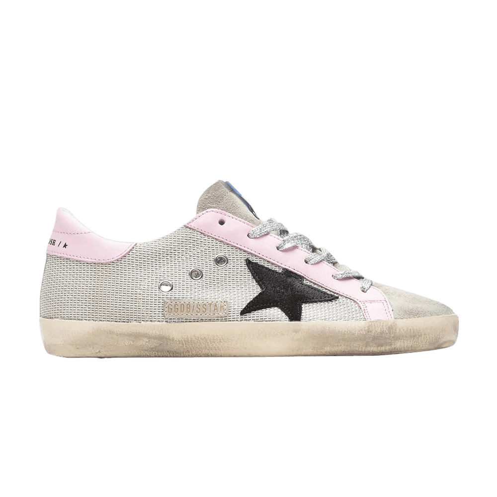 Golden Goose Women's Superstar Silver Baby Pink
