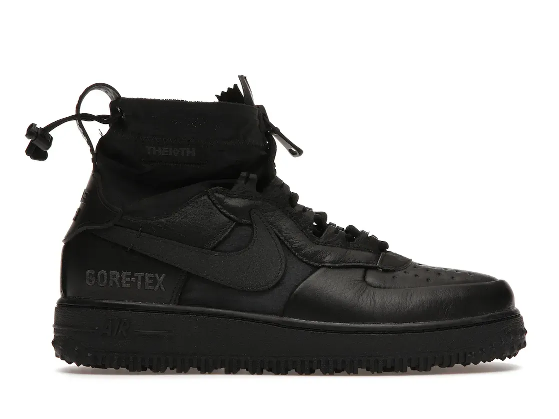 Фото № 1 с приближением к товару «‎Nike Air Force 1 High Gore-Tex Triple Black»