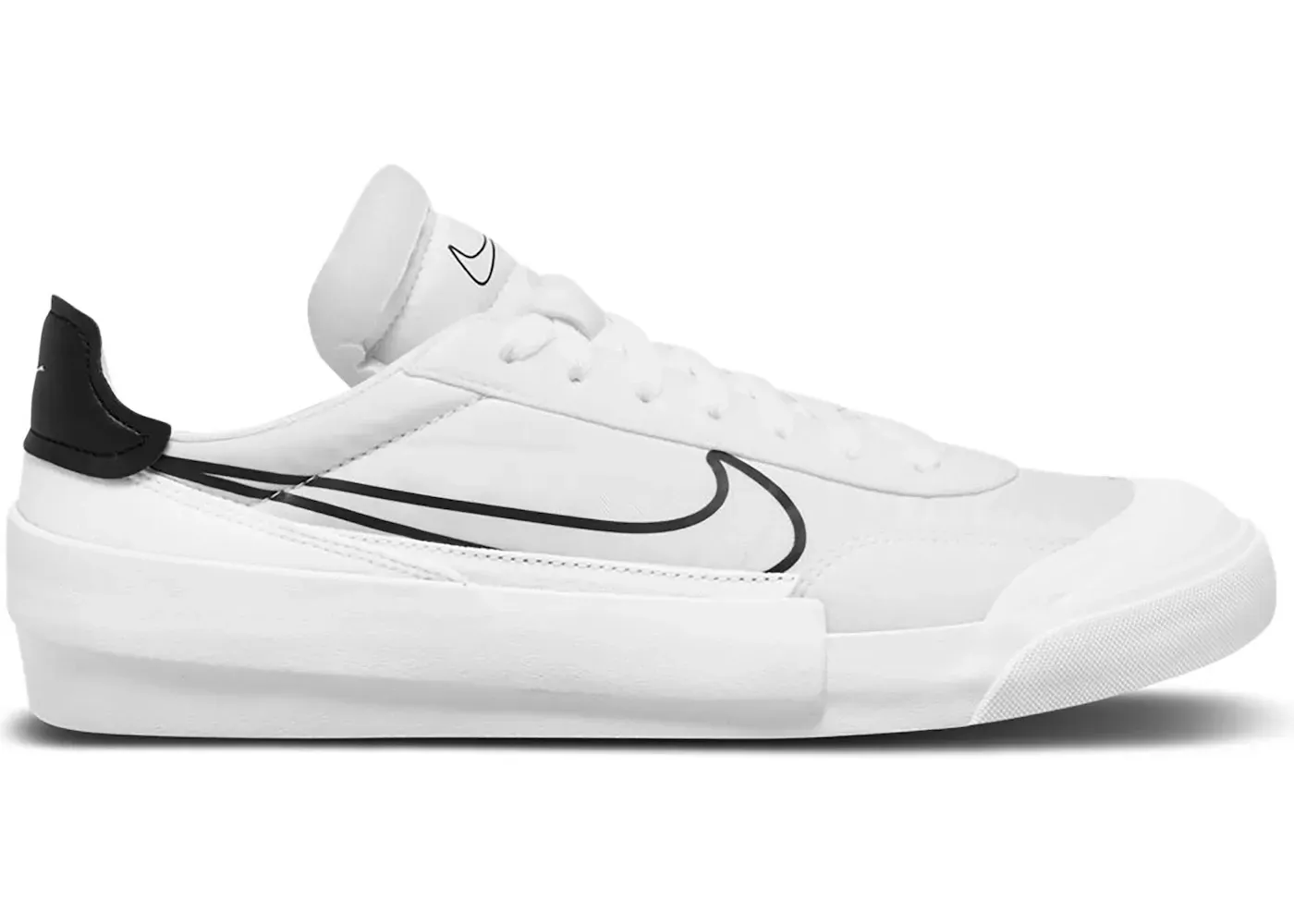 Фото № 1 с приближением к товару «‎Nike Drop Type White Black»