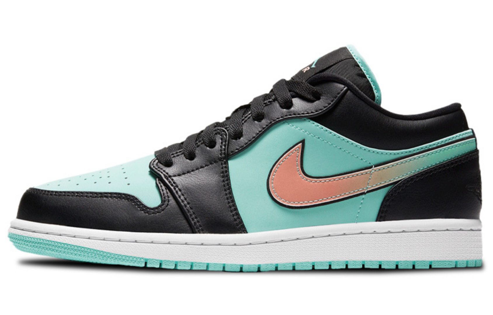 Фото № 1 с приближением к товару «‎Air Jordan 1 Low SE 'Tropical Twist' BlackGreen»