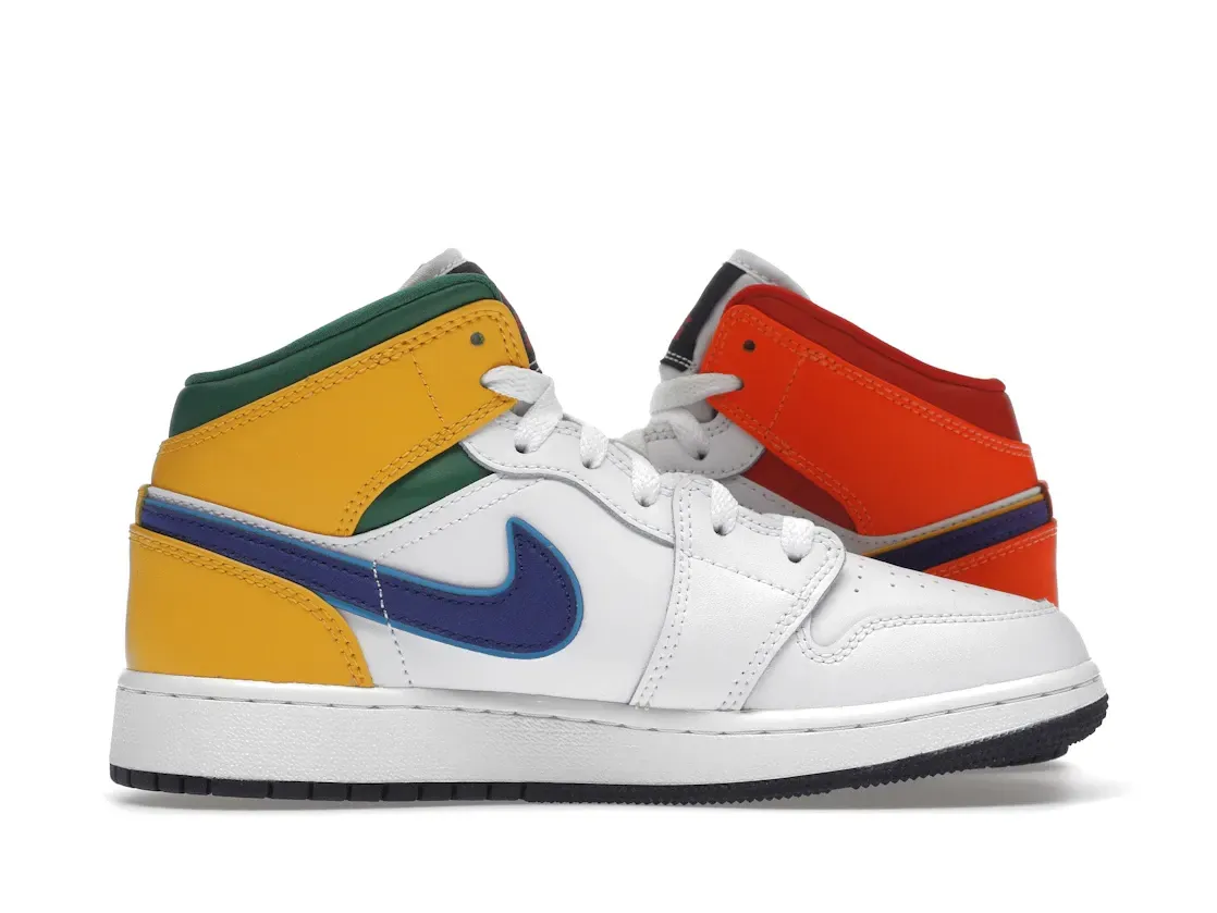 Фото № 3 с приближением к товару «‎Jordan 1 Mid Alternate Multi-Color »