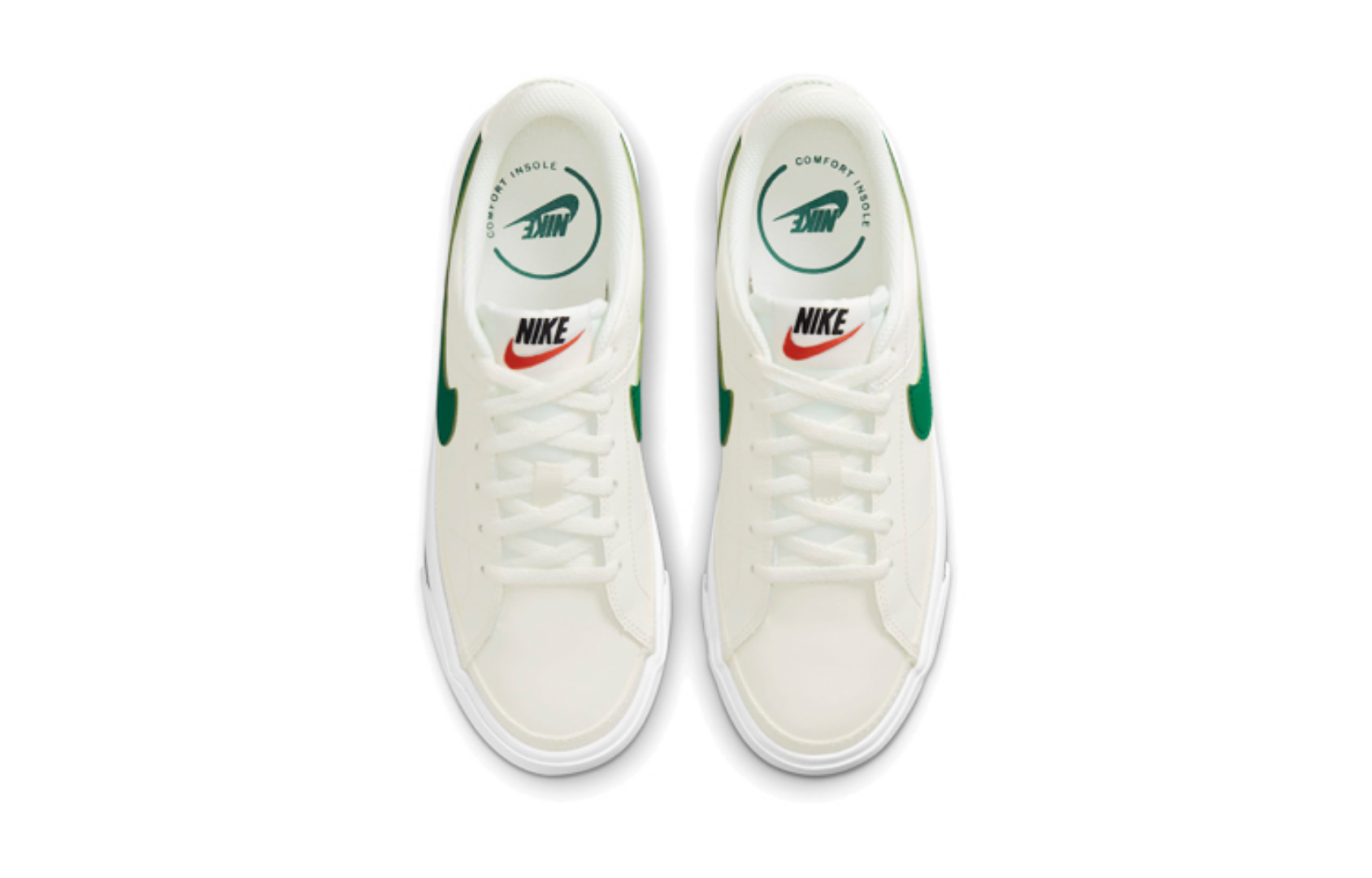 Фото № 4 с приближением к товару «‎Nike Court Legacy GS 'Sail Green Noise'»